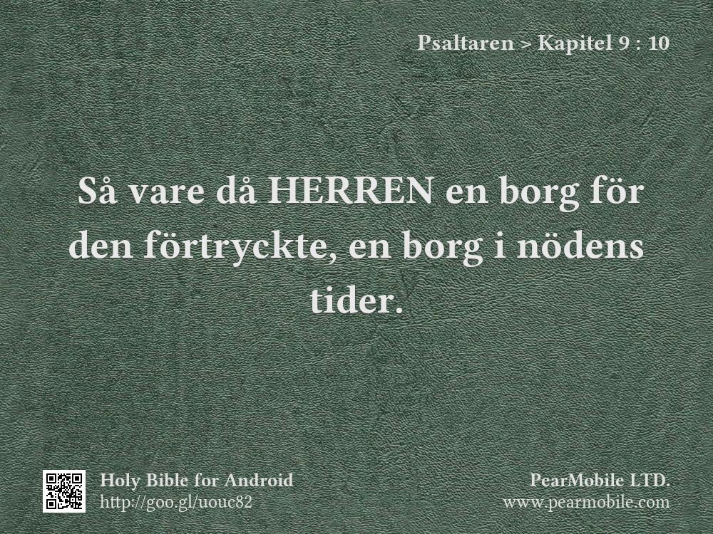 Psaltaren, Kapitel 9:10